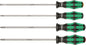 Wera 335/350/355/4 Kraftform Plus Screwdriver Set 200 mm Long 05347736002