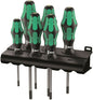 Wera 367/6 HF Kraftform Plus TORX® Screwdriver Set With Rack 6 Piece 05028059001