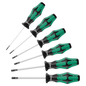 Wera 367/6 Kraftform Plus TORX® Screwdriver Set 6 Piece 05345222001