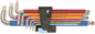 Wera 3950/9 Hex-Plus Multicolor Stainless 1 L-Key Set SAE 05022860001