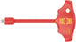 Wera 410 i VDE Insulated T-Handle Screwdriver With Adaptor 05005120001