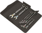 Wera 6001 Joker Switch Ratcheting Combination Wrench Set 8 Piece SAE 05020093001