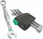Wera 6003 Joker Combination Wrench Set 4 Piece SAE 05020229001