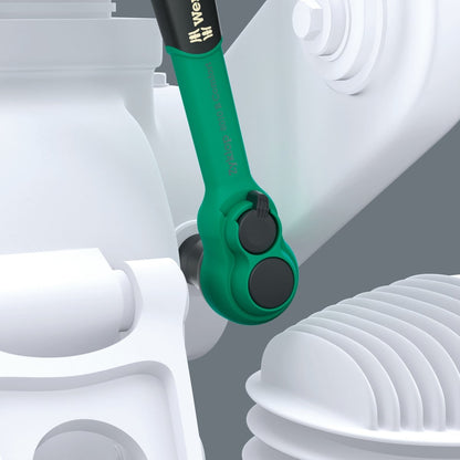 Wera 8010 B Zyklop Comfort Ratchet Wrench 3/8" Drive 05005540001