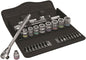Wera 8100 SB 8 Zyklop Metal Switch Ratchet Set 3/8" Drive Metric 05004048001