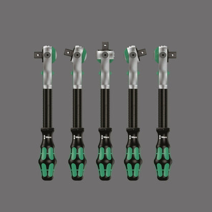 Wera 8100 SC 9 Zyklop Speed Ratchet Set 1/2" Drive SAE 28 Piece 05004079001