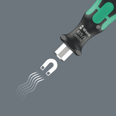 Wera 815/1 Bit Holding Screwdriver 1/4" 05145100001