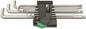 Wera 950/9 Hex-Plus 4 L-Key Set Chrome Plated Metric 9 Pieces 05073594001