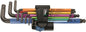 Wera 950/9 HF 1 Hex-Plus Multicolor L-Key Set Metric 9 Pieces 05022210001