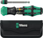 Wera Kraftform Kompakt 26 RA-R Ratcheting Screwdriver Set With Pouch 05051516001