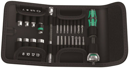 Wera Kraftform Kompakt Zyklop Speed Ratchet Set 1/4" Drive Metric 05051045001