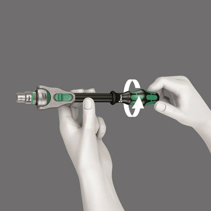 Wera Kraftform Kompakt Zyklop Speed Ratchet Set 1/4" Drive Metric 05051045001