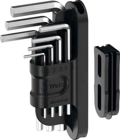 Wera Tool-Check Modular Hex Plus 1 L-Keys Set 7 Pieces Metric 05049003001
