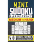 Mini Sudoku Books for Adults: Large Print, Travel-Friendly Edition with 200 Medium to Hard Sudoku Puzzles - Paperback