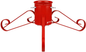 Grace Tree Stand - Medium - Red