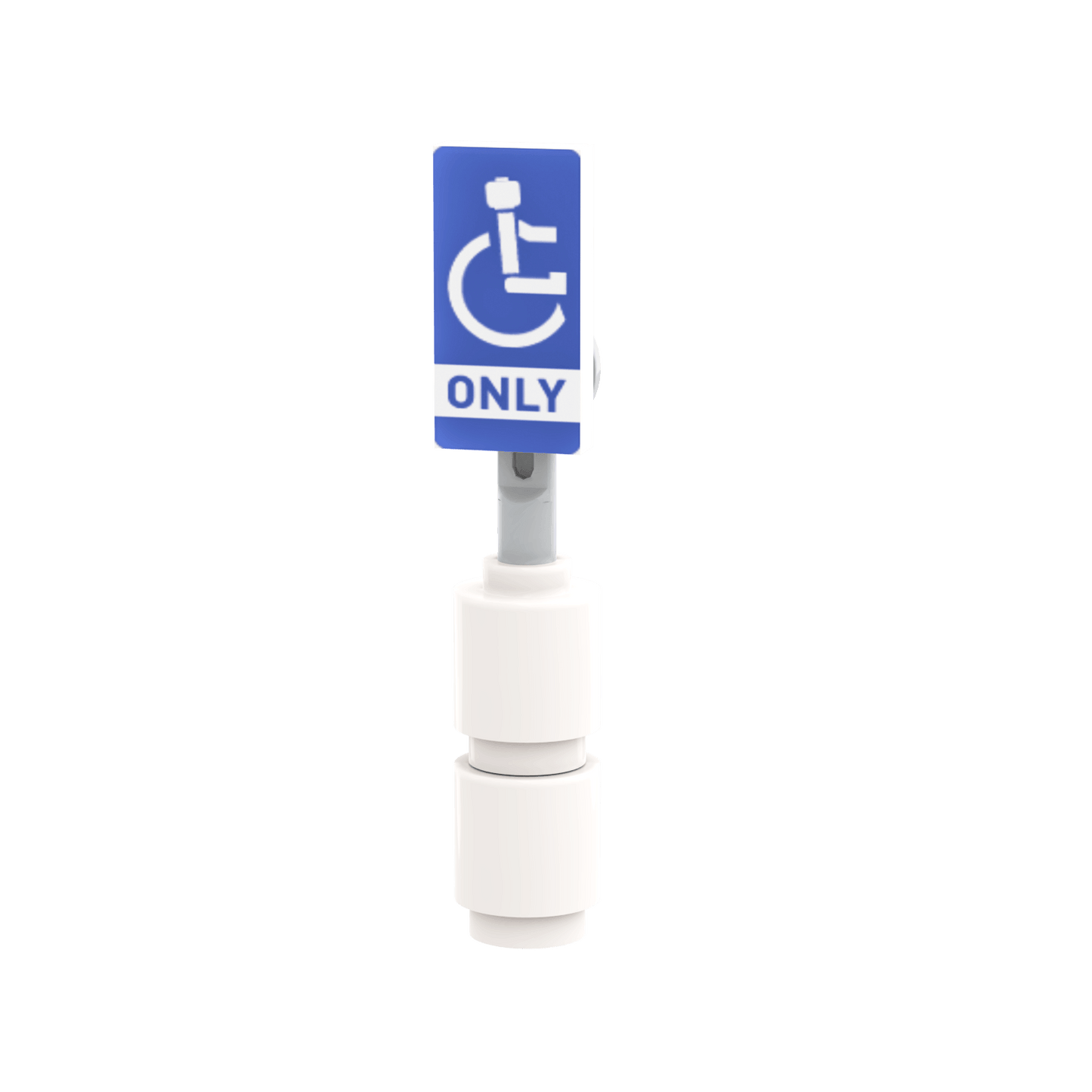 Accessible Parking Signs -   Custom Printed MOC - Made Using LEGO® Parts