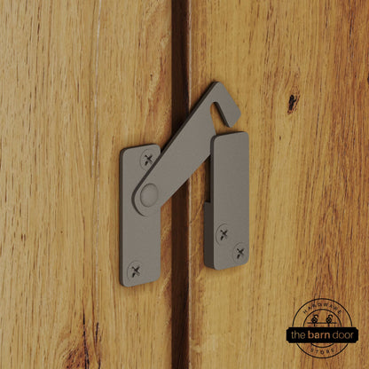 Barn Door Biparting Privacy Latch
