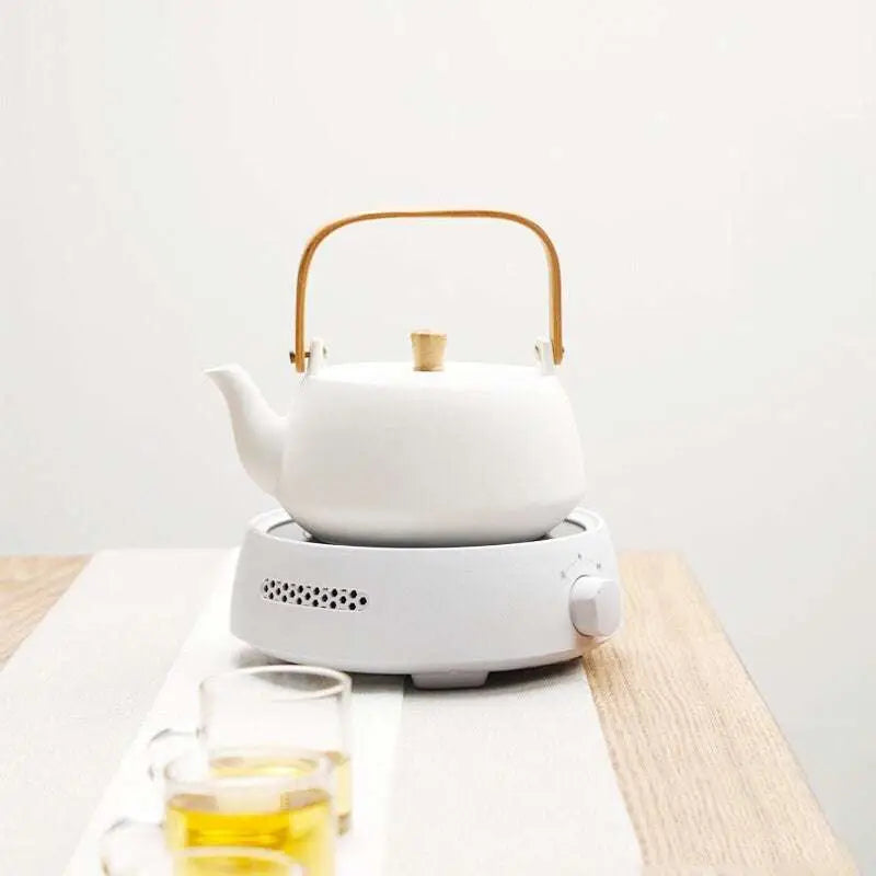 White Ceramic Electric Earthenware Oven