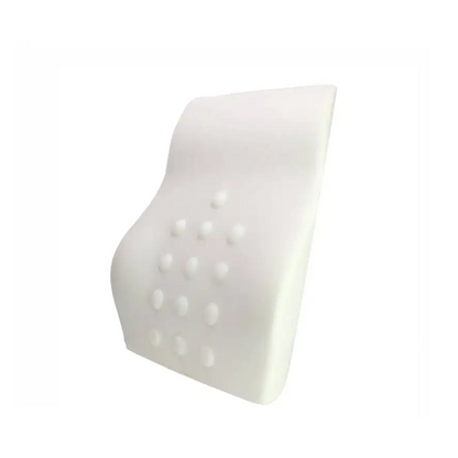 White Ergonomic Lumbar Support Airbag Version Cushion
