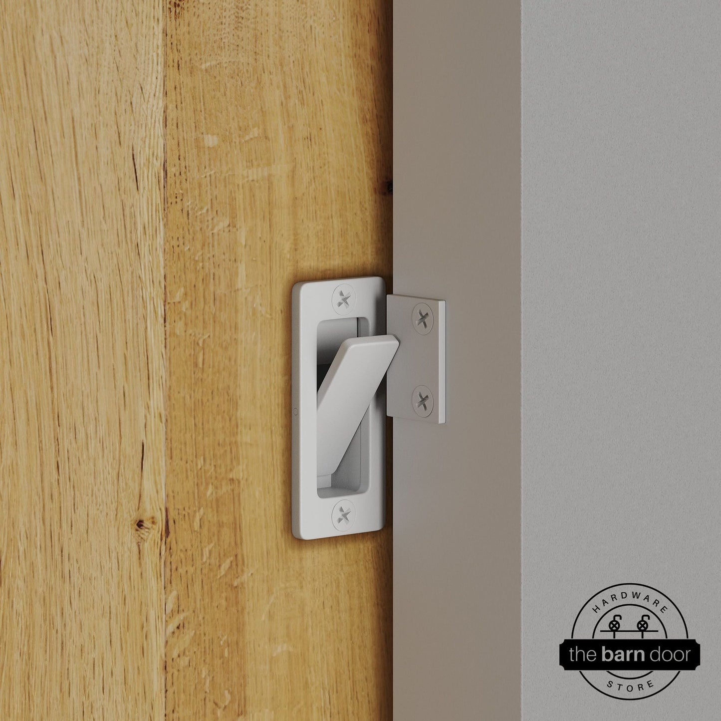 Barn Door Privacy Latch