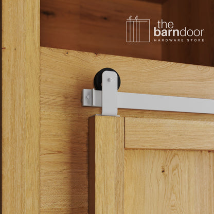 Mini Straight Top Mount Barn Door Hardware
