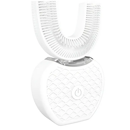 White Ultrasonic Electric Toothbrush Automatic Tooth Cleaner
