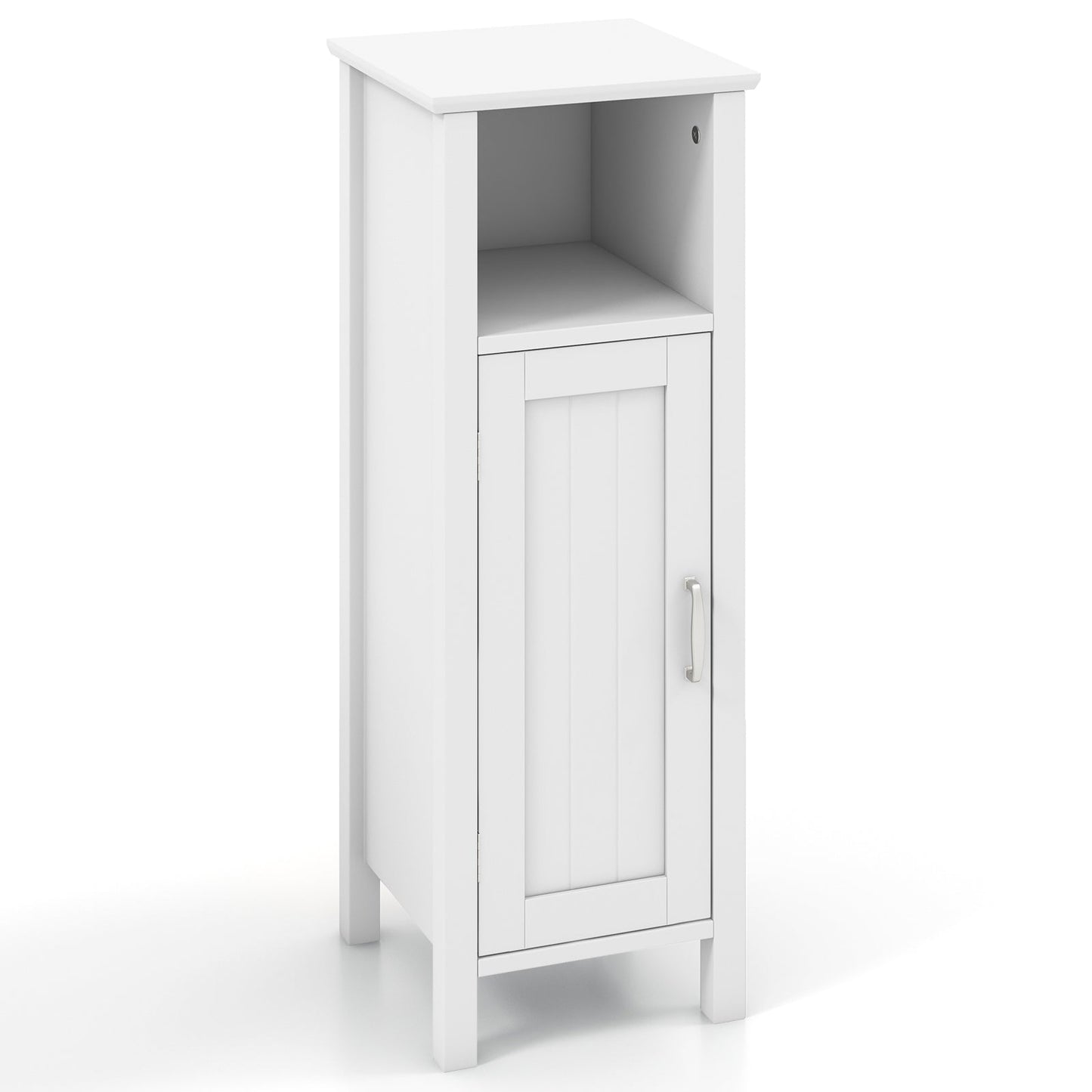 Bathroom Storage Organizer with 2-Tier Cabinet