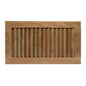 Whitecap Teak Louvered Insert - 16" x 9-1/8" x 3/4"