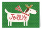 Holiday Favorites 16 Count Card Set - Jolly Puppy