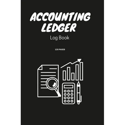 Accounting Ledger Book Simple Accounting Ledger for Bookkeeping Small Business Income Expense Account Recorder & Tracker logbook 120 Pages - Paperback