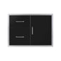 Wildfire Outdoor Living Stainless Steel Door And Drawer Combo [WFDDWCOMBO3021/24-BSS/SS] (SAK89015)