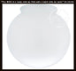6" Milk Glass Replacement Globe