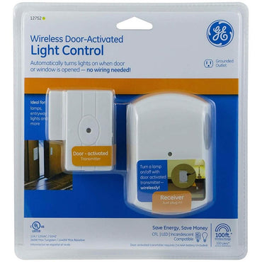 Wireless Door-Activated Light Control Sensor