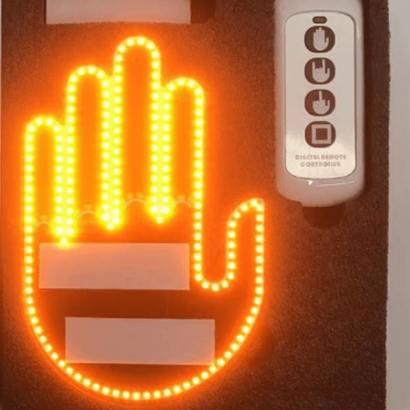 Wireless Motorcycle Windshield Gesture Light(remote control)