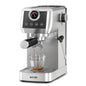 Wirsh 20 Bar Espresso Machine with Plastic Free Portafilter and Steamer, Pressure Gauge, Touch Screen, Full Stainless Steel (Home Barista Plus)