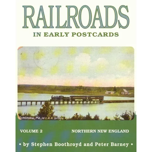 Railroads in Early Postcards - Paperback