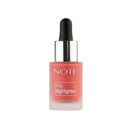 Note Liquid Highlighter Drop 01 - Instant Illumination for Face & Body Makeup, 0.47 fl oz