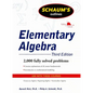 Schaum's Outline of Elementary Algebra, 3ed - Paperback