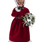 Red Velvet Mrs. Claus - 13 Inch