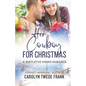 Her Cowboy For Christmas: A Clean Mistletoe Kisses Romance - Paperback