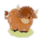 Highland Cow Resin Ornament