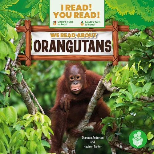 We Read about Orangutans - Paperback