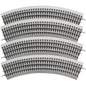 O-Gauge FasTrack  O36 Curve - 4 Pack