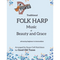 Traditional FOLK HARP Music of Beauty and Grace - Paperback