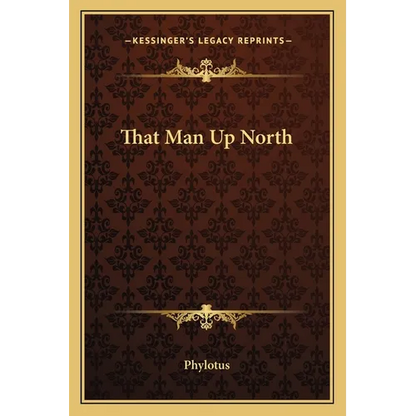 That Man Up North - Paperback