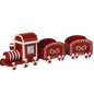 Festive Candy Train Decoration