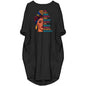 Woman's Long Sleeve Loose Pocket Oversize Tunic Dress