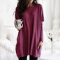 Women Long Sleeve Top Casual Pocket T-Shirt