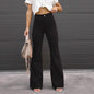 Women's Bootcut Pants Trousers Jeans Corduroy
