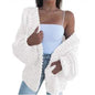 Women's Fashion Cable Knit Cardigan